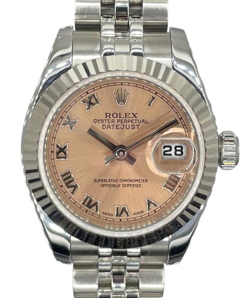 ROLEX（ロレックス）ROLEX (ロレックス) Datejust 26/デイトジャスト 26.0mm/Ref.179174/ピンク文字盤 ピンク文字盤 サイズ:26.0mm/14.0cmの古着・服飾アイテム