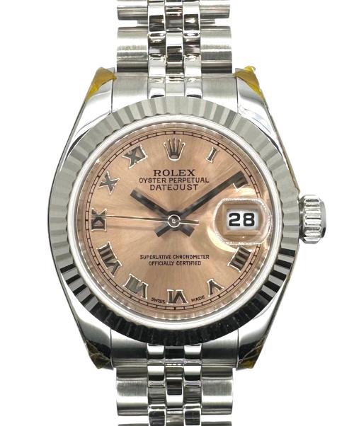 ROLEX（ロレックス）ROLEX (ロレックス) Datejust 26/デイトジャスト 26.0mm/Ref.179174/ピンク文字盤 ピンク文字盤 サイズ:26.0mm/14.0cmの古着・服飾アイテム