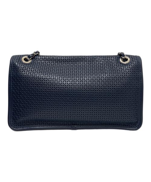 CHANEL（シャネル）CHANEL (シャネル) フレンチリビエラ チェーンショルダーバッグ ネイビー サイズ:　の古着・服飾アイテム