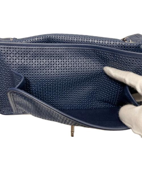 CHANEL（シャネル）CHANEL (シャネル) フレンチリビエラ チェーンショルダーバッグ ネイビー サイズ:　の古着・服飾アイテム