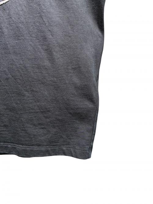 MONCLER（モンクレール）MONCLER (モンクレール) ロゴ刺繍半袖Tシャツ ブラック サイズ:Sの古着・服飾アイテム
