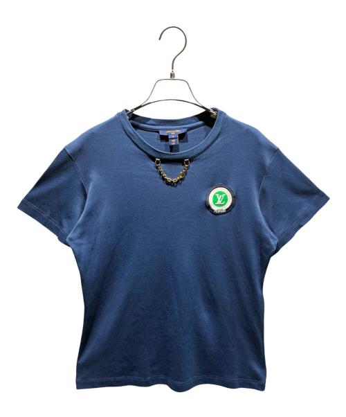 LOUIS VUITTON（ルイ ヴィトン）LOUIS VUITTON (ルイ ヴィトン) 半袖Tシャツ ネイビー サイズ:Sの古着・服飾アイテム