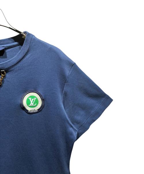 LOUIS VUITTON（ルイ ヴィトン）LOUIS VUITTON (ルイ ヴィトン) 半袖Tシャツ ネイビー サイズ:Sの古着・服飾アイテム