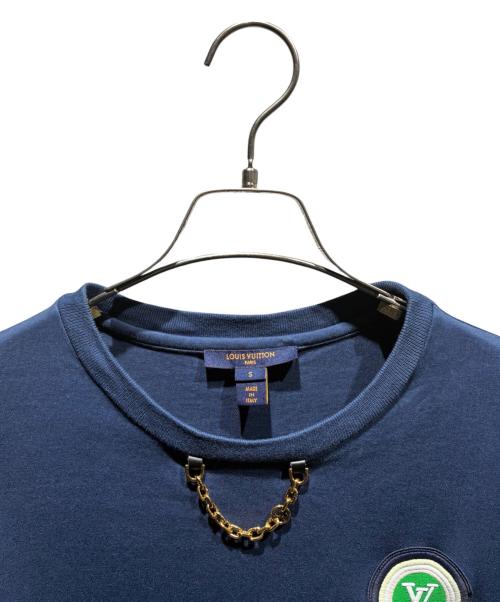 LOUIS VUITTON（ルイ ヴィトン）LOUIS VUITTON (ルイ ヴィトン) 半袖Tシャツ ネイビー サイズ:Sの古着・服飾アイテム
