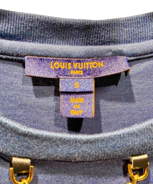 LOUIS VUITTON（ルイ ヴィトン）LOUIS VUITTON (ルイ ヴィトン) 半袖Tシャツ ネイビー サイズ:Sの古着・服飾アイテム