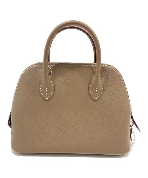 HERMES（エルメス）HERMES (エルメス) ボリード1923 25/シルバー金具/エバーカラー/H刻印 エトゥープ サイズ:25の古着・服飾アイテム