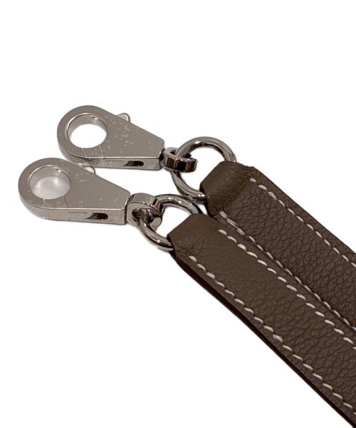 HERMES（エルメス）HERMES (エルメス) ボリード1923 25/シルバー金具/エバーカラー/H刻印 エトゥープ サイズ:25の古着・服飾アイテム