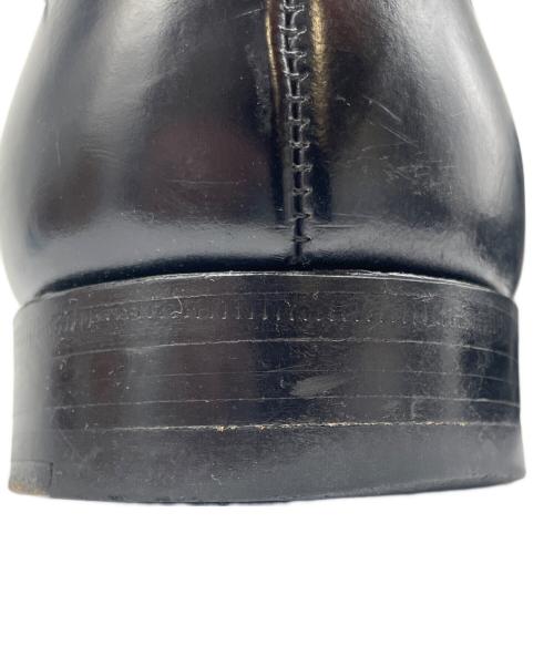 Alden（オールデン）Alden (オールデン)  コードバン パーフォレーテッド ストレートチップ バルモラル ブラック サイズ:8 1/2の古着・服飾アイテム