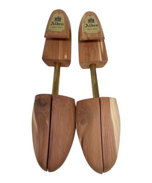 Alden（オールデン）Alden (オールデン)  コードバン パーフォレーテッド ストレートチップ バルモラル ブラック サイズ:8 1/2の古着・服飾アイテム