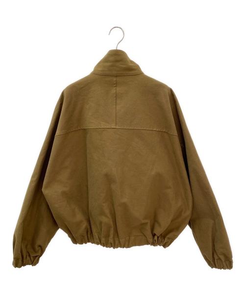 new now（ニューナウ）new now (ニューナウ) Stand Collar Blouson オリーブ サイズ:Lの古着・服飾アイテム