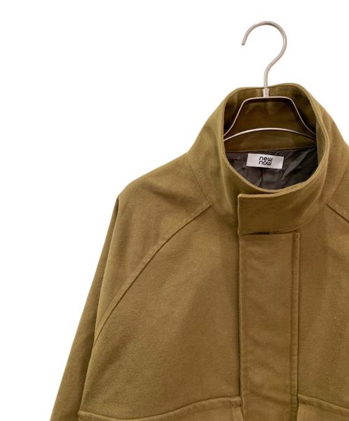 new now（ニューナウ）new now (ニューナウ) Stand Collar Blouson オリーブ サイズ:Lの古着・服飾アイテム