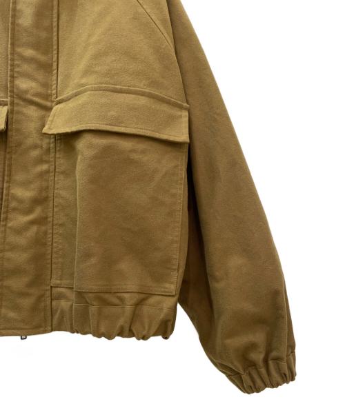 new now（ニューナウ）new now (ニューナウ) Stand Collar Blouson オリーブ サイズ:Lの古着・服飾アイテム