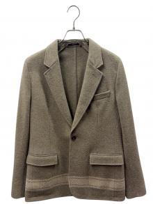 Maison Margiela（メゾンマルジェラ）の古着「エルボーパッチジャケット/テーラードジャケット/ジャケット」｜ベージュ