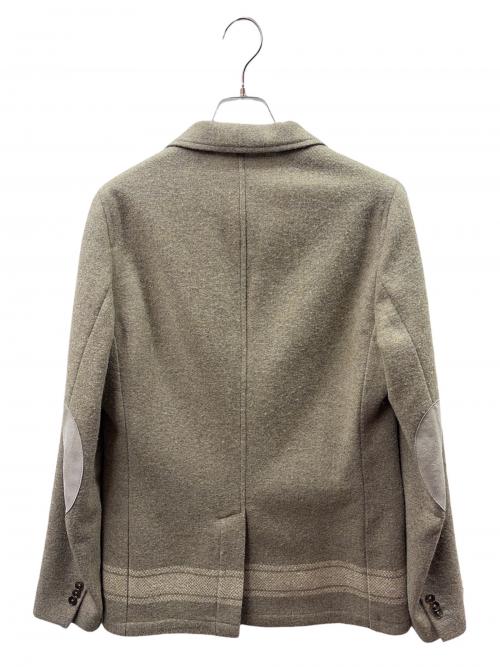 Maison Margiela（メゾンマルジェラ）Maison Margiela (メゾンマルジェラ) エルボーパッチジャケット/テーラードジャケット/ジャケット ベージュ サイズ:48の古着・服飾アイテム