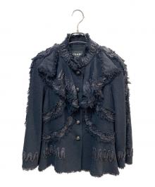 CHANEL（シャネル）の古着「ツイードジャケット」｜ブラック