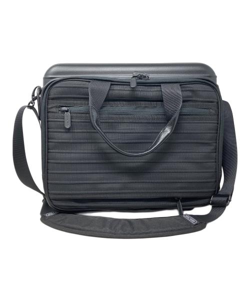 RIMOWA（リモワ）RIMOWA (リモワ) キャンバス2WAYバッグ ブラックの古着・服飾アイテム