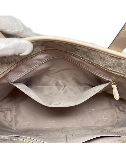 Kate Spade（ケイトスペード）Kate Spade (ケイトスペード) トートバッグ アイボリーの古着・服飾アイテム