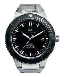 IWC（アイダブリューシー）の古着「GST Aquatimer アクアタイマー Ref:IW353602 黒文字盤」｜黒文字盤