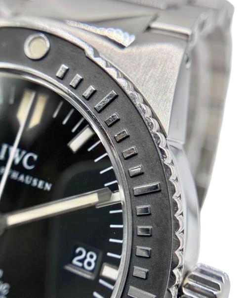 IWC（アイダブリューシー）IWC (アイダブリューシー) GST Aquatimer アクアタイマー Ref:IW353602 黒文字盤 黒文字盤 サイズ:42.0mm/16.5cmの古着・服飾アイテム