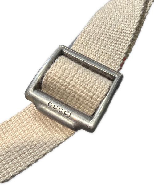 GUCCI（グッチ）GUCCI (グッチ) THE NORTH FACE (ザ ノース フェイス) GGキャンバス ベルトバッグ ベージュ サイズ:-の古着・服飾アイテム