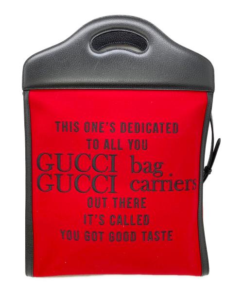 GUCCI（グッチ）GUCCI (グッチ) GUCCI 100th Anniversary 2WAY Shoulder Tote Bag/2WAYショルダーバッグ レッド サイズ:-の古着・服飾アイテム