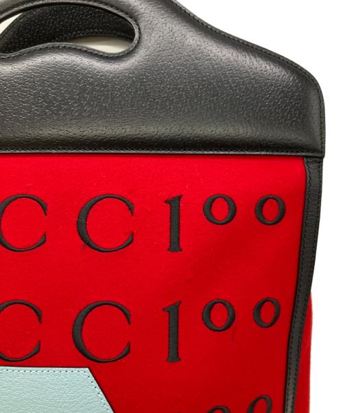 GUCCI（グッチ）GUCCI (グッチ) GUCCI 100th Anniversary 2WAY Shoulder Tote Bag/2WAYショルダーバッグ レッド サイズ:-の古着・服飾アイテム