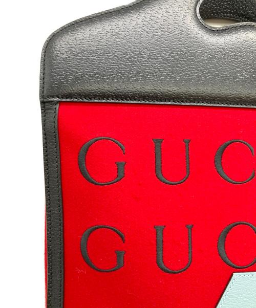GUCCI（グッチ）GUCCI (グッチ) GUCCI 100th Anniversary 2WAY Shoulder Tote Bag/2WAYショルダーバッグ レッド サイズ:-の古着・服飾アイテム