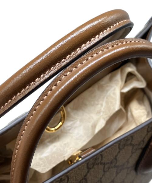 GUCCI（グッチ）GUCCI (グッチ) インターロッキングG 2WAYショルダーバッグ ベージュ サイズ:スモール/SMALLの古着・服飾アイテム