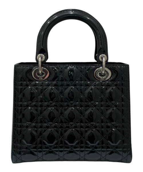 Christian Dior（クリスチャン ディオール）Christian Dior (クリスチャン ディオール) レディディオール ミディアム ブラック サイズ:ミディアムの古着・服飾アイテム