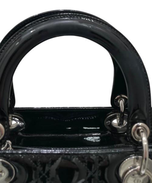 Christian Dior（クリスチャン ディオール）Christian Dior (クリスチャン ディオール) レディディオール ミディアム ブラック サイズ:ミディアムの古着・服飾アイテム