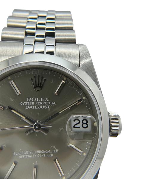 ROLEX（ロレックス）ROLEX (ロレックス) OYSTER PERPETUAL DATE JUST 31/オイスターパーペチュアル デイトジャスト31 /Ref.68240/シルバー文字盤 シルバー文字盤 サイズ:31.0mm/17.0cmの古着・服飾アイテム