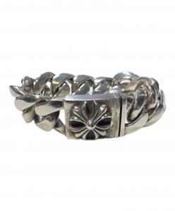 CHROME HEARTS（クロムハーツ）の古着「11LINK CLSC LRG3 CHXラージボックスID クラシックシルバーブレスレット」
