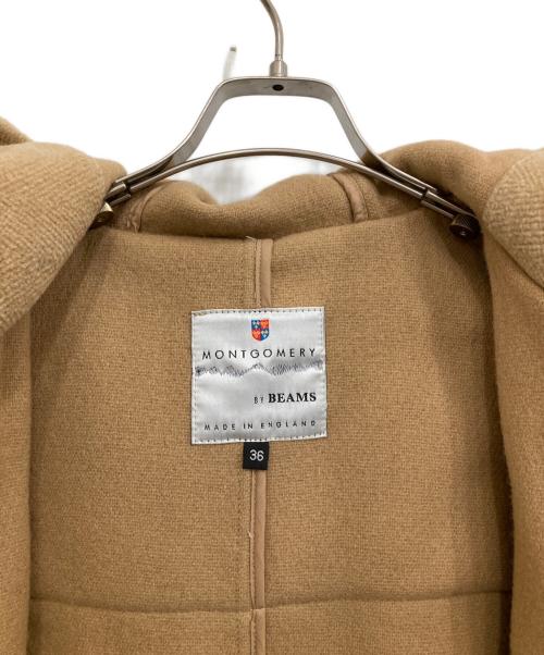 MONTGOMERY（モンゴメリー）MONTGOMERY (モンゴメリー) KENINGTON オーバーサイズダッフルコート キャメル サイズ:36の古着・服飾アイテム