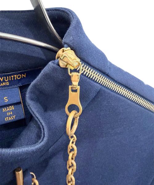 LOUIS VUITTON（ルイ ヴィトン）LOUIS VUITTON (ルイ ヴィトン) スウェットワンピース ネイビー サイズ:Ｓの古着・服飾アイテム