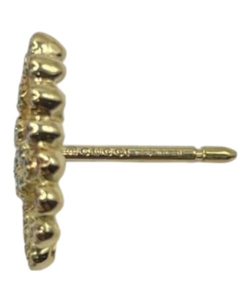 GUCCI（グッチ）GUCCI (グッチ) GG ランニング ロゴ マルチカラーストーン ピアスの古着・服飾アイテム