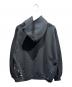 BALENCIAGA (バレンシアガ) ペイントダメージ加工フーディ/2022年 ブラック サイズ:S：58000円