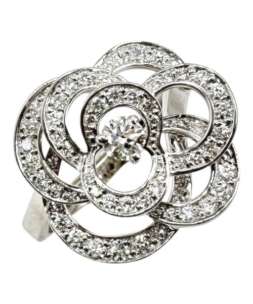 CHANEL（シャネル）CHANEL (シャネル) Diamond Camellia Ring Medium ダイヤモンドカメリアリング ミディアム　J2579 サイズ:ミディアム/mediumの古着・服飾アイテム