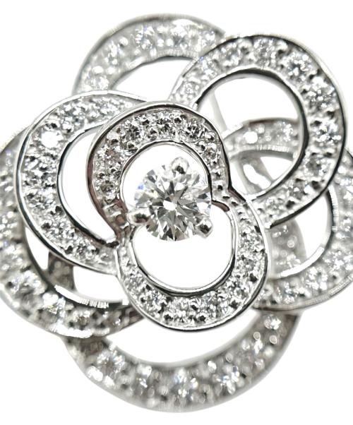 CHANEL（シャネル）CHANEL (シャネル) Diamond Camellia Ring Medium ダイヤモンドカメリアリング ミディアム　J2579 サイズ:ミディアム/mediumの古着・服飾アイテム