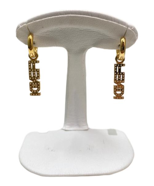 FENDI（フェンディ）FENDI (フェンディ) Fendi Graphyピアス ゴールドの古着・服飾アイテム