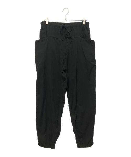 COMOLI（コモリ）COMOLI (コモリ) オックスドローストリングパンツ ブラック サイズ:2の古着・服飾アイテム