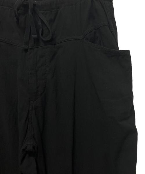 COMOLI（コモリ）COMOLI (コモリ) オックスドローストリングパンツ ブラック サイズ:2の古着・服飾アイテム