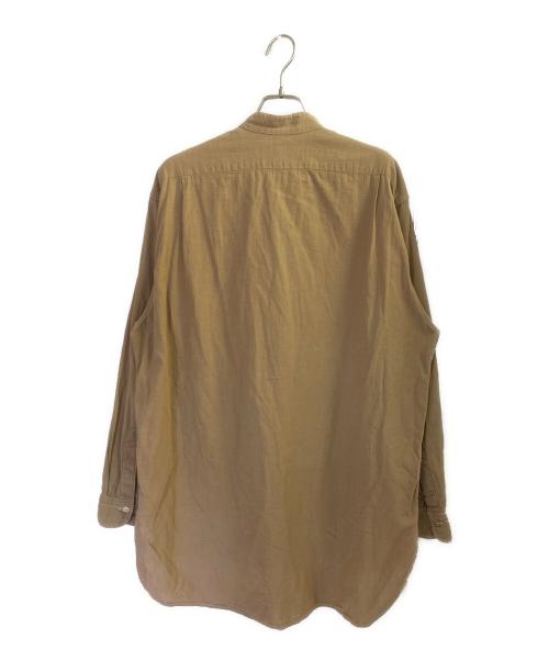 COMOLI（コモリ）COMOLI (コモリ) バンカラーシャツ ベージュ サイズ:1の古着・服飾アイテム