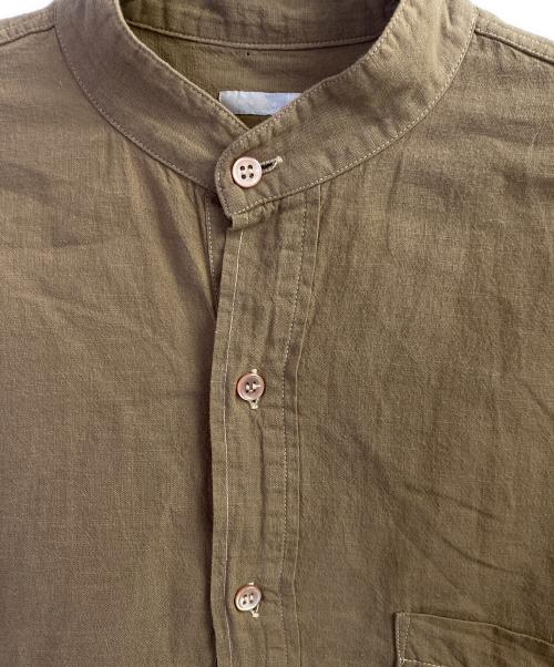 COMOLI（コモリ）COMOLI (コモリ) バンカラーシャツ ベージュ サイズ:1の古着・服飾アイテム