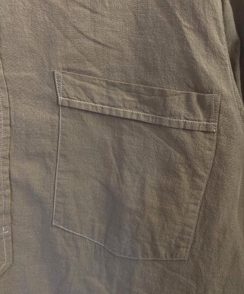 COMOLI（コモリ）COMOLI (コモリ) バンカラーシャツ ベージュ サイズ:1の古着・服飾アイテム
