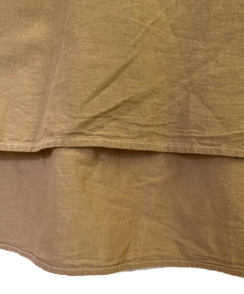 COMOLI（コモリ）COMOLI (コモリ) バンカラーシャツ ベージュ サイズ:1の古着・服飾アイテム