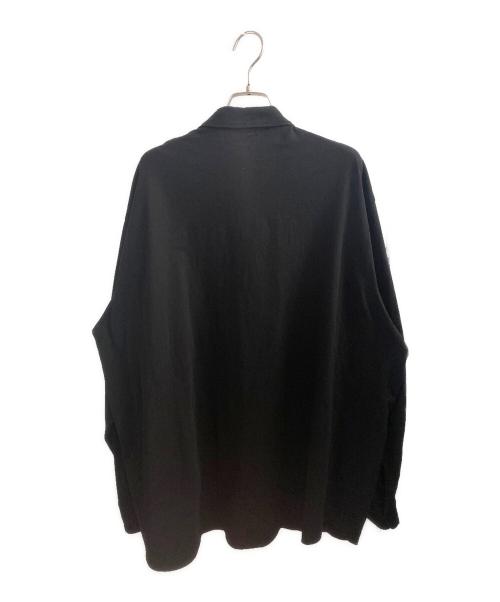 COMOLI（コモリ）COMOLI (コモリ) ジャージシャツ ブラック サイズ:2の古着・服飾アイテム