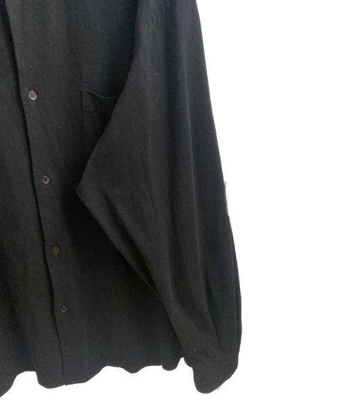 COMOLI（コモリ）COMOLI (コモリ) ジャージシャツ ブラック サイズ:2の古着・服飾アイテム