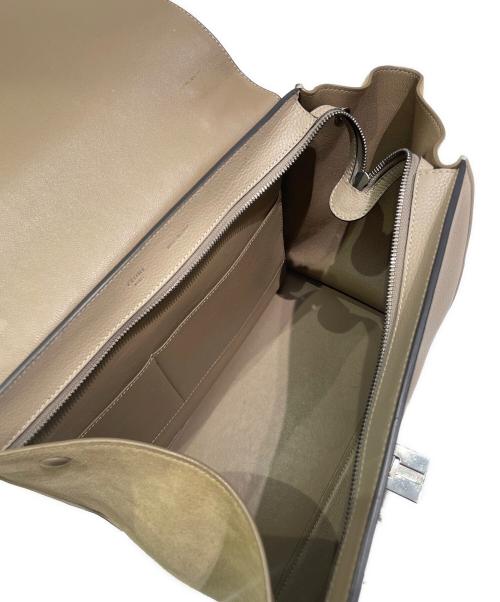 CELINE（セリーヌ）CELINE (セリーヌ) トラペーズ/2WAYバッグ ベージュの古着・服飾アイテム