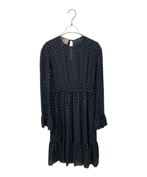 GUCCI（グッチ）GUCCI (グッチ) 長袖ワンピース ブラック サイズ:42の古着・服飾アイテム
