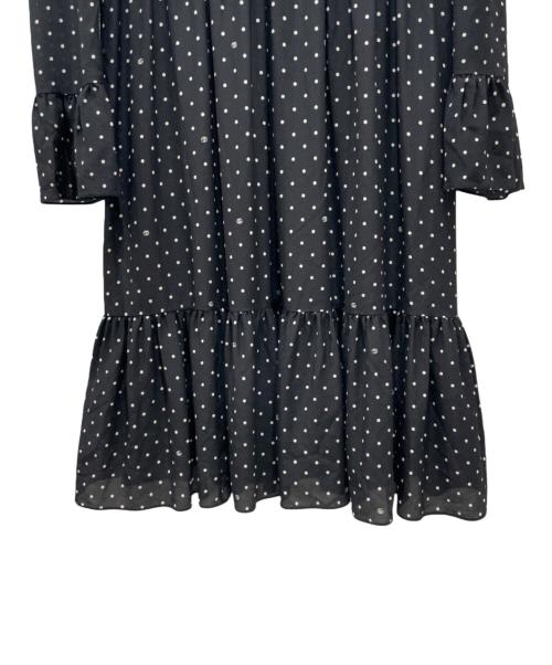GUCCI（グッチ）GUCCI (グッチ) 長袖ワンピース ブラック サイズ:42の古着・服飾アイテム